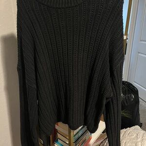 Universal Thread Black Cowl Neck Sweater